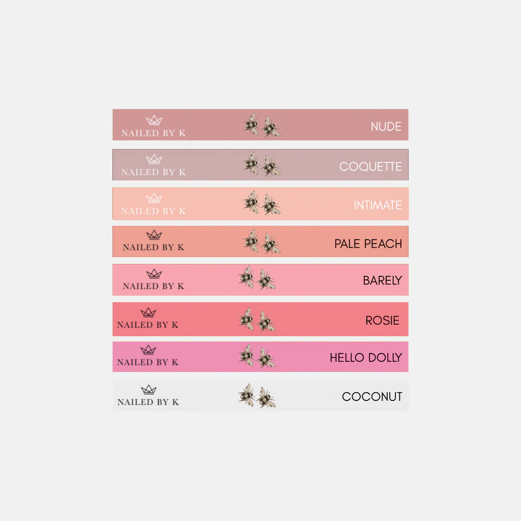 Étiquettes nuanciers - Honey Base