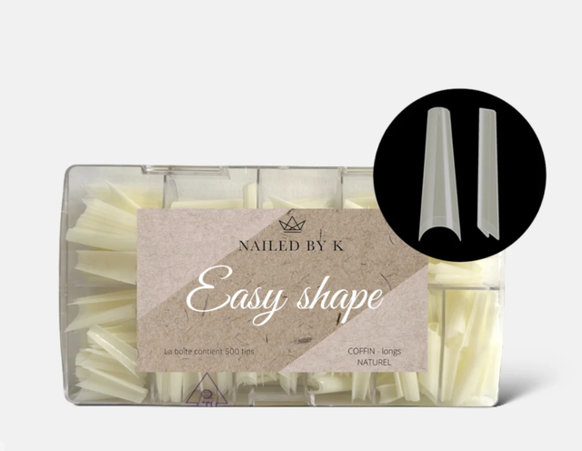 Capsules Easy Shape Natuel - Coffin L