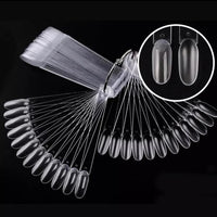 Nuancier amande transparent - 100 tiges