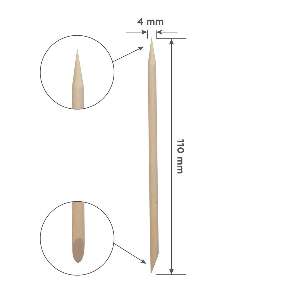 Bâtonnet de buis, 110 mm (100 pièces)