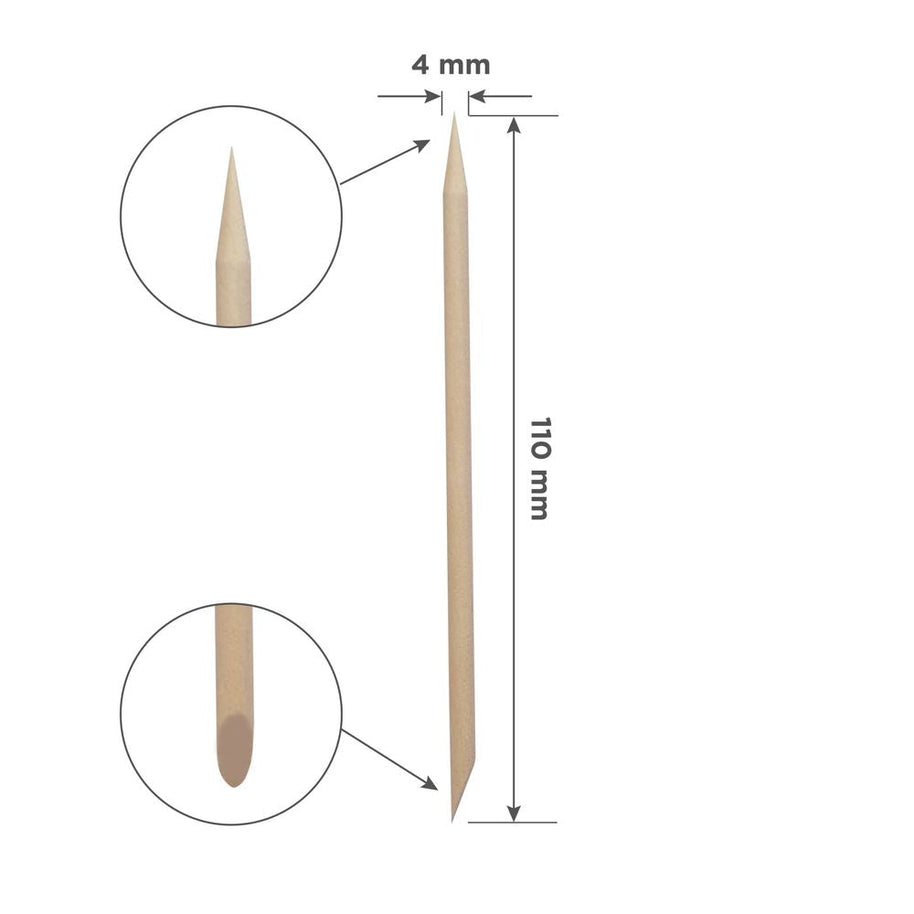Bâtonnet de buis, 110 mm (100 pièces)