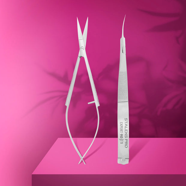 Tweezers professionnels pour cuticules 90 TYPE 1