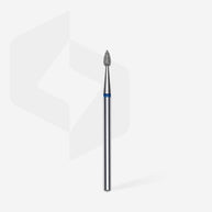 Embout diamantée « Goutte » bleue, diamètre 2,3 mm, 5 mm