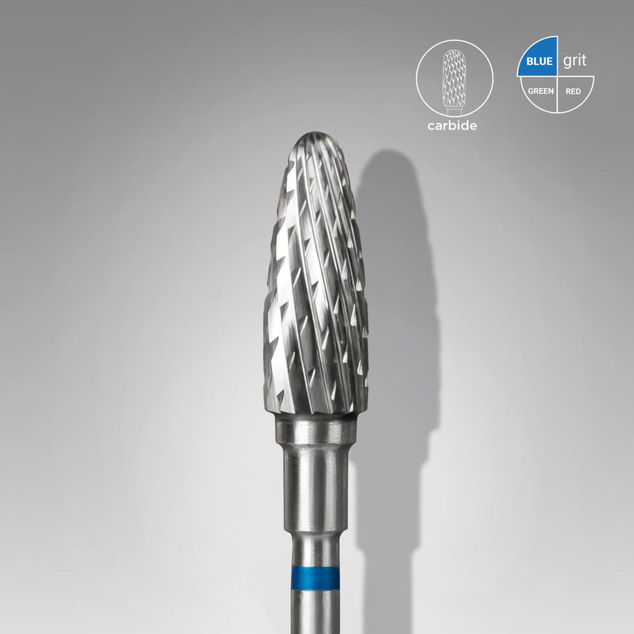 Embout carbure « maïs » bleue, diamètre 5 mm, 13 mm