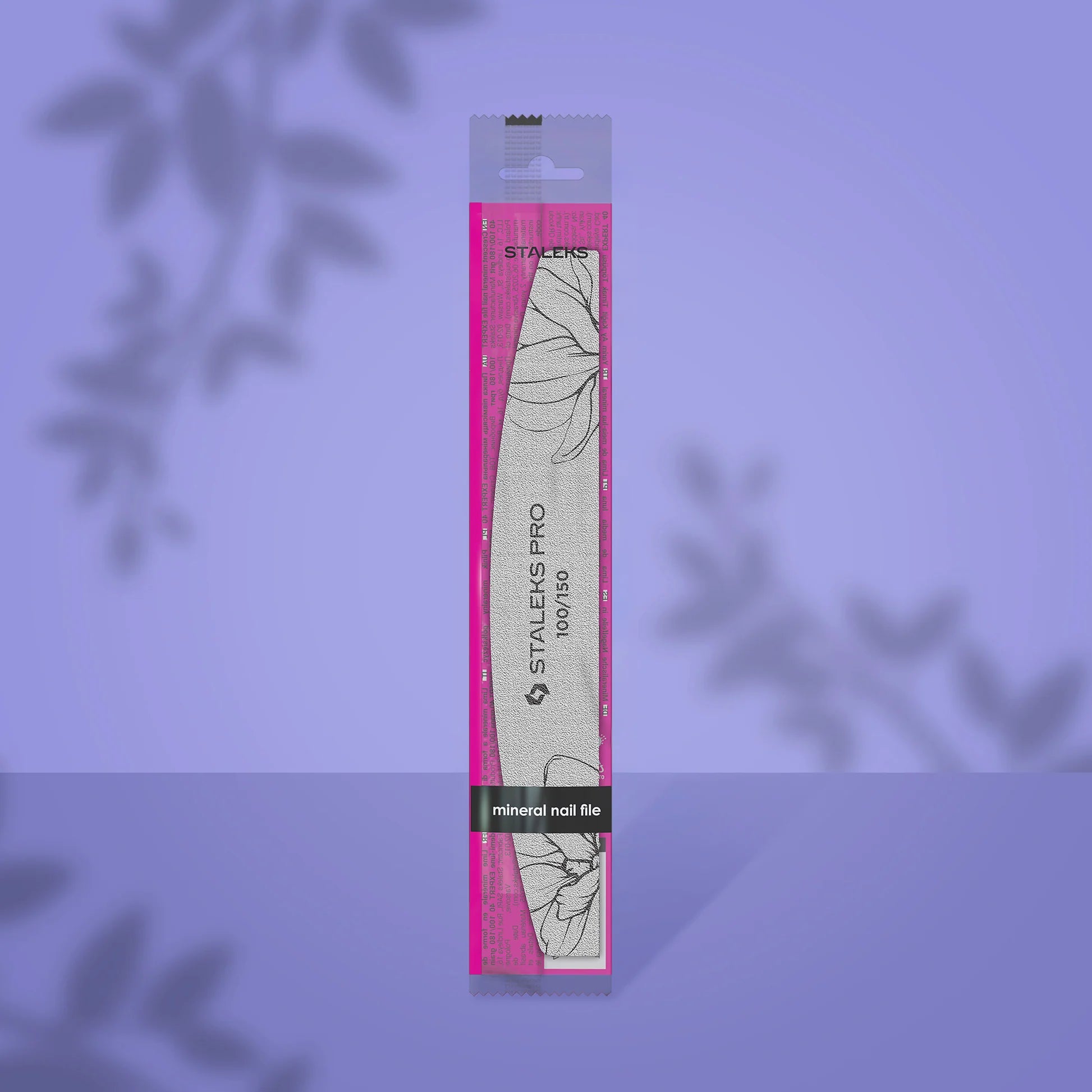 Lime minérale demi-lune pour les ongles ( 1pc )