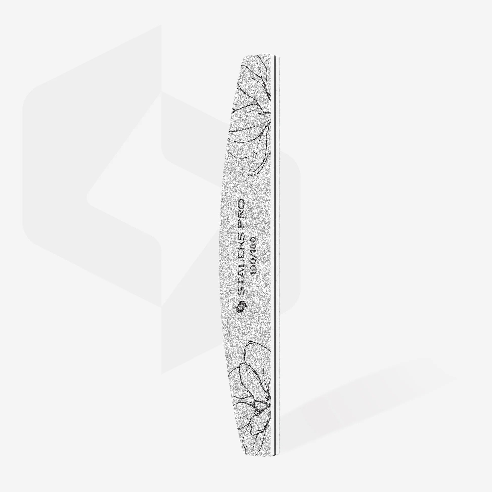 Lime minérale demi-lune pour les ongles (25 pièces)
