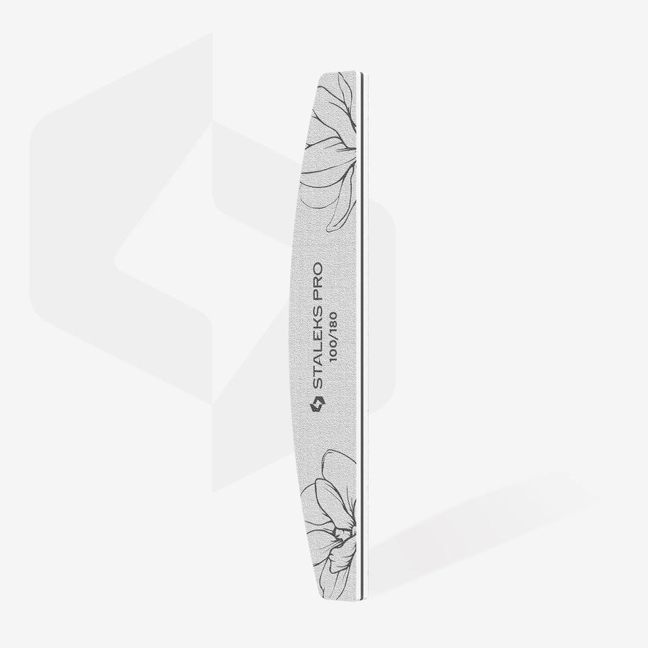 Lime minérale demi-lune pour les ongles (25 pièces)