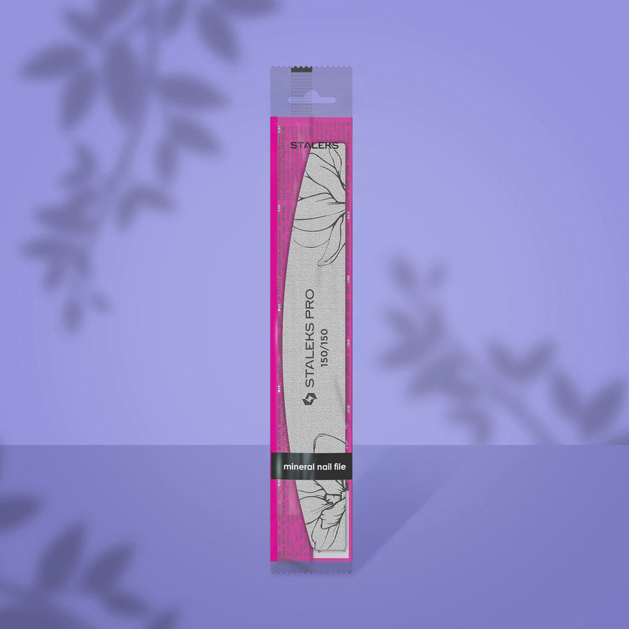 Lime minérale demi-lune pour les ongles ( 1pc )