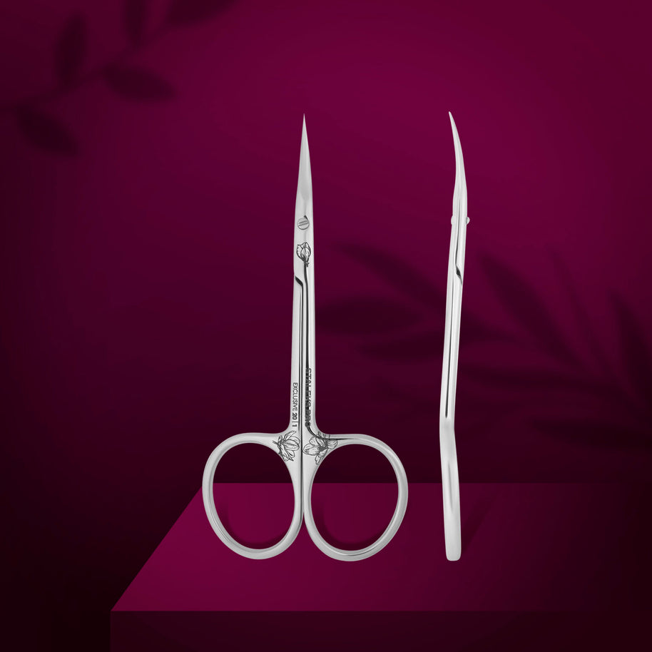 Ciseaux à cuticules professionnels EXCLUSIFS 20 TYPE 1 (magnolia)