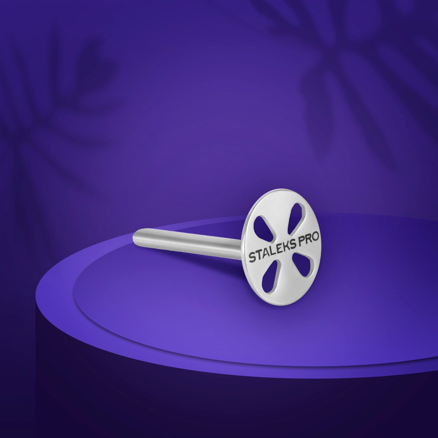 Pedicure disc PODODISC S EXPERT and set of disposable file 180 grit 5 pc (15 mm)
