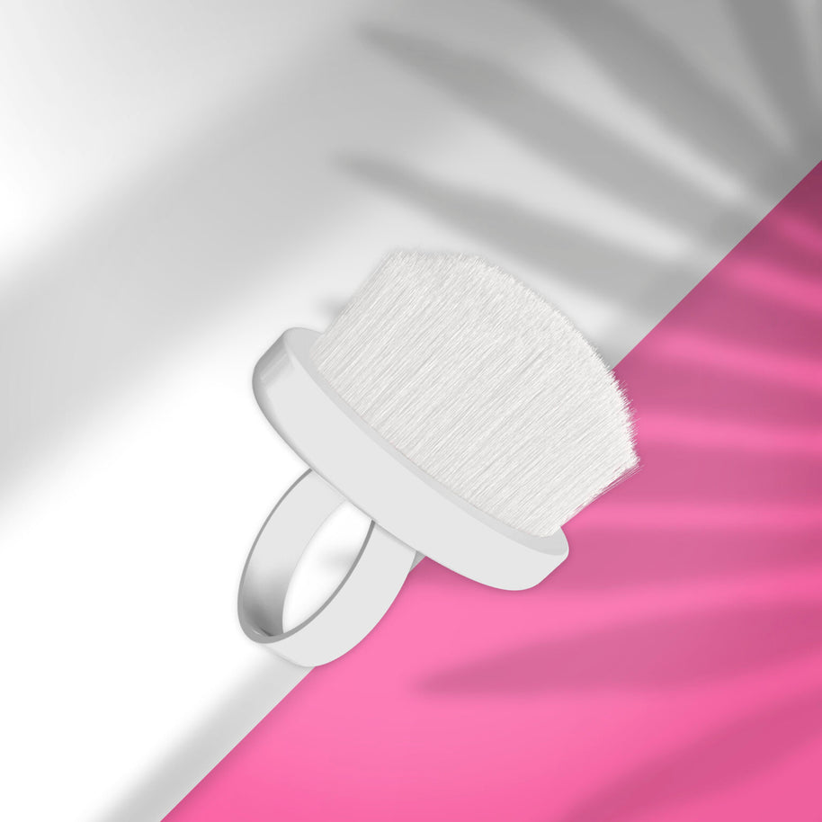 Brosse à ongles annulaire EXPERT 03 mini pour le dépoussiérage (10 pièces)