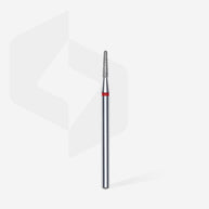 Embout diamantée / cône tronqué rouge, 1,8 mm/8 mm