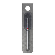 Embout diamantée, Flamme pointue, rouge, 2,1 mm/8 mm