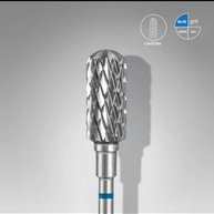 Embout carbure, arrondi, bleu, diamètre 6 mm/ 14 mm