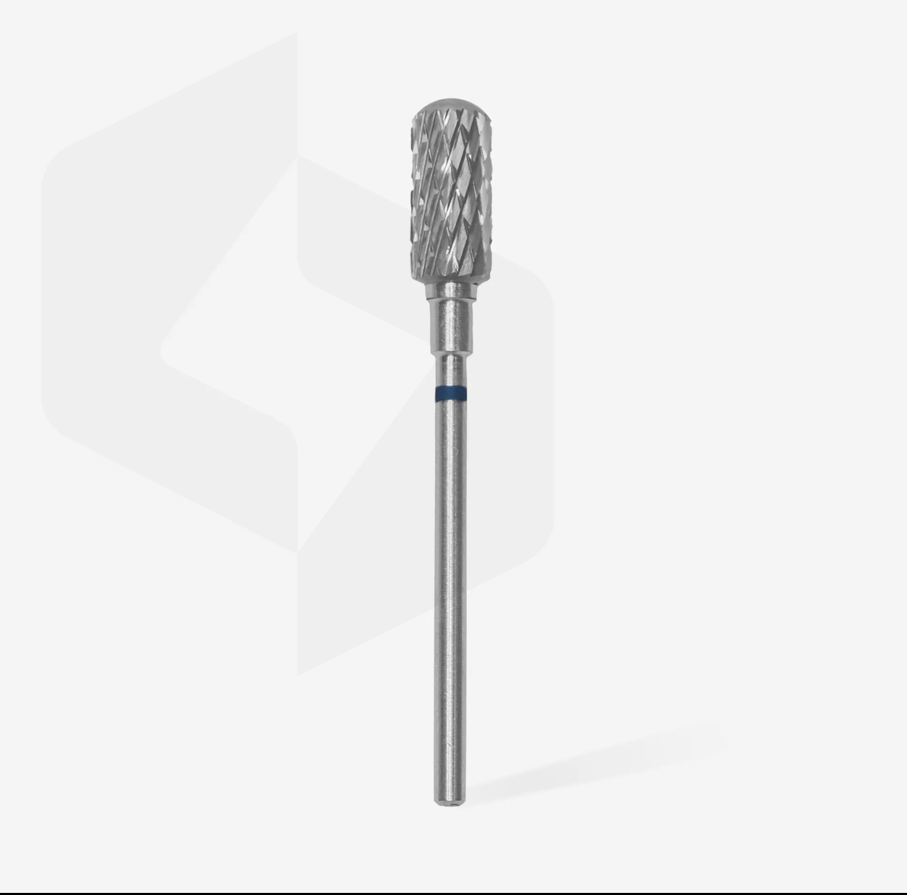 Embout / Foret à ongles en carbure, arrondi, bleu, diamètre tête 6 mm/partie active 14 mm