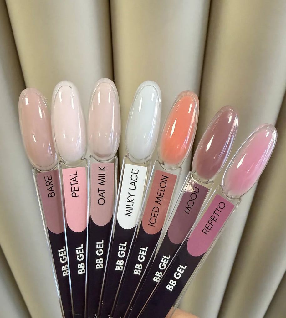 ÉTIQUETTES NUANCIER - BB GELS