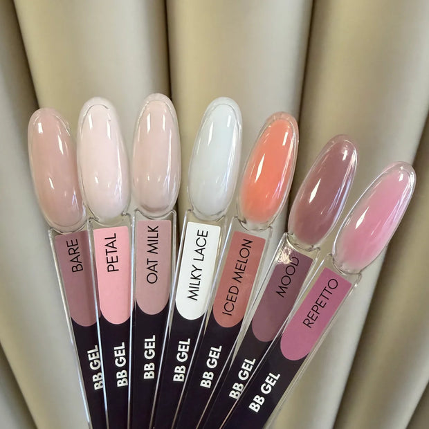 ÉTIQUETTES NUANCIER - BB GELS