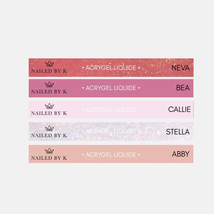 ÉTIQUETTES NUANCIERS - SPEEDLINE/GLIMMER/ACRYGELS LIQUIDES